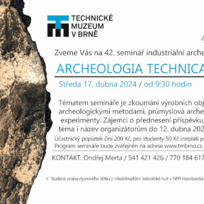Odborný seminár: Archeologia Technica